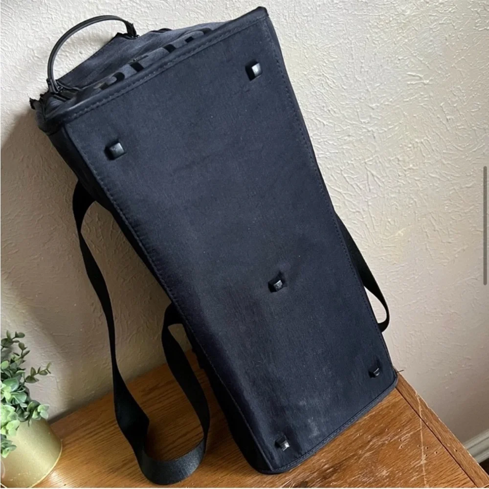 Beis Black Dog Carrier Bag